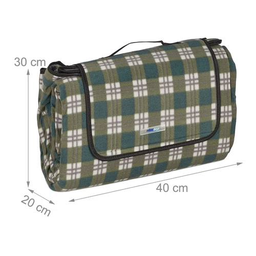 Picknickdecke Sanddecke 200x300 cm Campingdecke wasserdicht Stranddecke isoliert - Bild 5 von 11