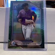 2024 Bowman Chrome - Prospects Aldalay Kolokie #BCP-173 Green Reptilian 🗻⚾️🔥