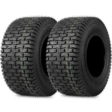 GICOOL (2 Pack) 16x6.50-8 Lawnmower Tubeless Tire, 16x6.5-8 for Tractor Ridin...