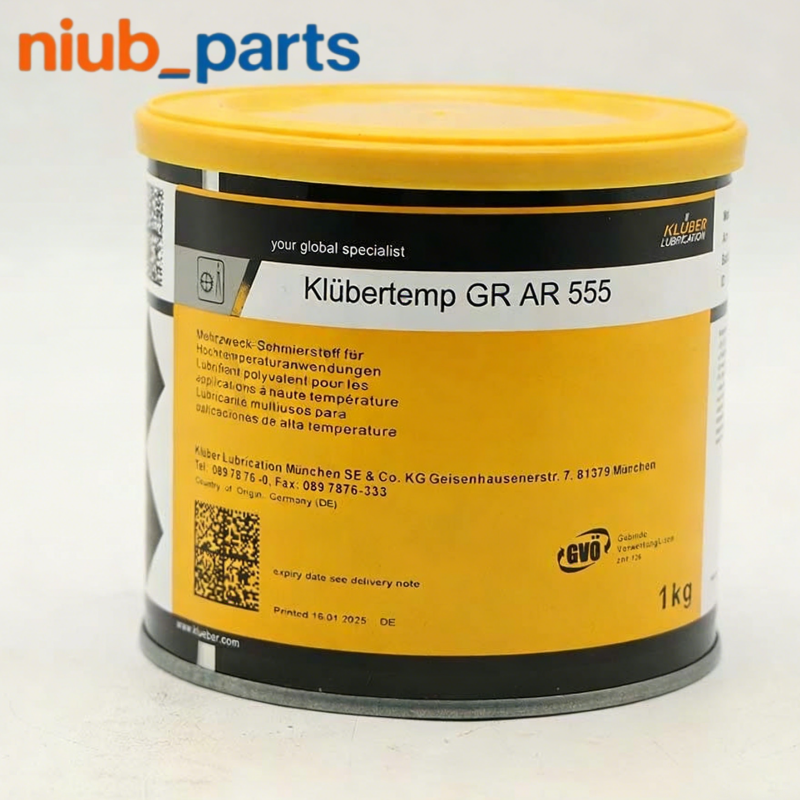 1Pcs NEW KLUBER Klubertemp GR AR 555 Grease 1Kg (2.2 LB/ 35.3 OZ) Free shipping
