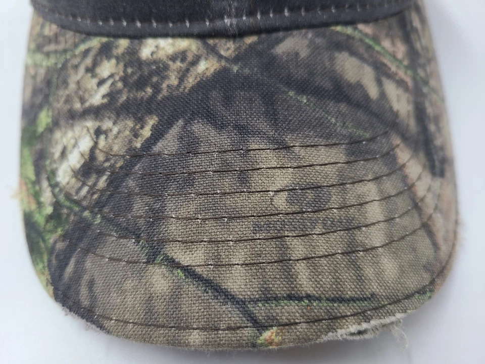 Mossy Oak Pro Staff Camuflado Malla Envejecida Camionero Snapback Gorra Hombres Mujeres Gris Foto 3 de 4
