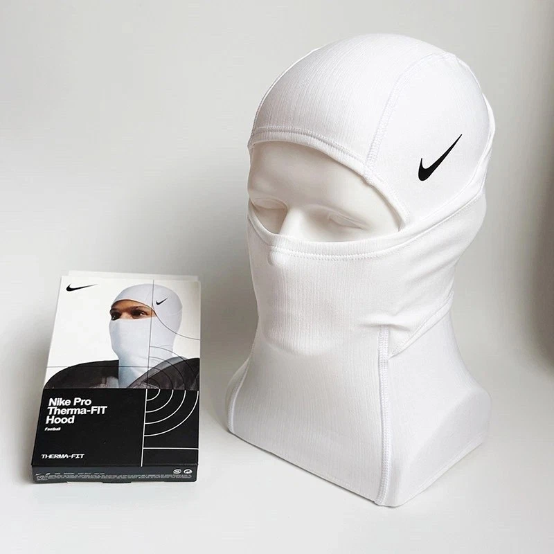 Nike Pro Therma-Fit Hyperwarm Hood Ski Mask Balaclava - [White]