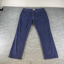 Vineyard Vines Corduroy Pants Mens 36x30 Navy Blue Straight Leg Cotton Casual 5
