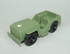 TIM-MEE Toys Army Jeep Vintage 1960s Plastic Made in U.S.A.