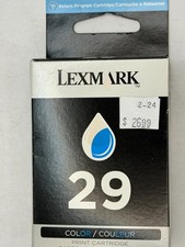 GENUINE LEXMARK COLOR INK CARTRIDGE 29
