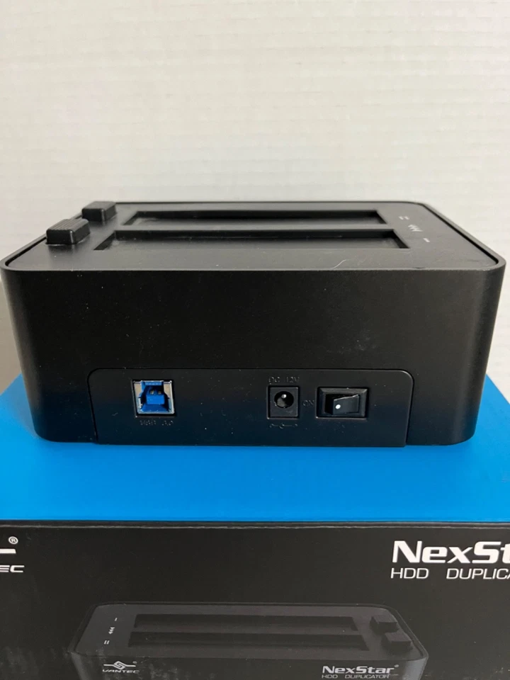 Vantec NexStar HDD Duplicator Model NST-DP100S3 Dual Bay Docking Station - Image 4 of 4