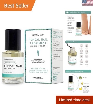 Natural Antifungal Solution for Toenail Fungus - Quick Relief for Discoloration