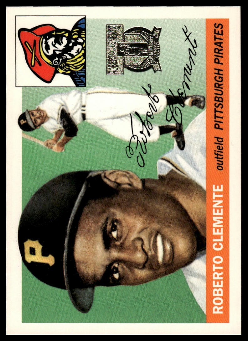 1998 Topps #1 Roberto Clemente Roberto Clemente Commemorative Reprints Gold