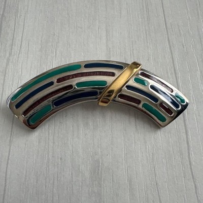Courreges Women Necklace Brooch Limited Edition VHTF Designer Collection Popular