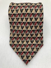 CHRISTIAN DIOR Cravate Mens Silk Tie Made in France, Wide Classic Style 4" x 58"