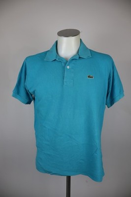 LACOSTE POLOSHIRT HERREN GR 4 M MAN T-SHIRT VINTAGE KURZARM BAUMWOLLE COTTON