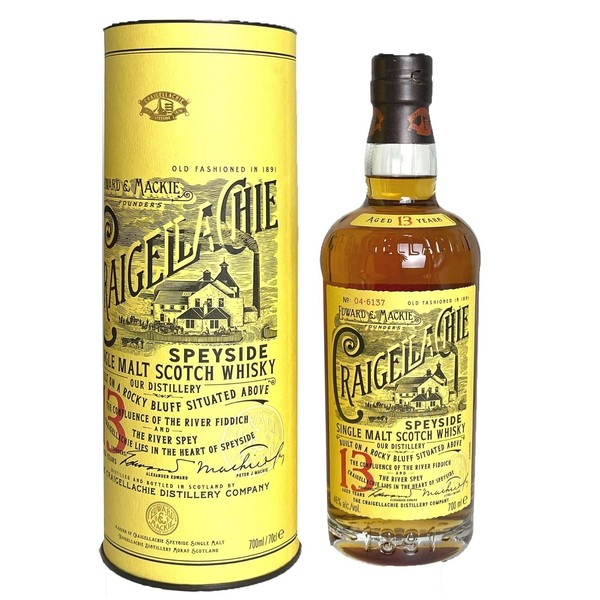 Craigellachie Speyside Single Malt Scotch Whisky 13 Jahre, 46% Vol. 0,7 L-image