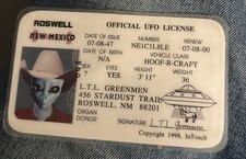 Official UFO LICENSE