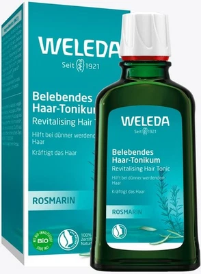 WELEDA Bio Rosmarin Haartonikum 100ml - Natürliches hilft gegen Haarausfall