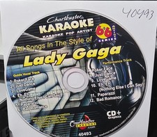 40493 LADY GAGA CHARTBUSTER KARAOKE CDG LOT LONG DRIVE