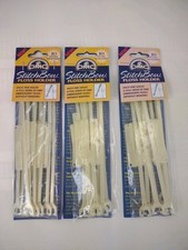 Lot of 3 Creative World DMC Stitch Bow Floss Holders 10 per Pack New