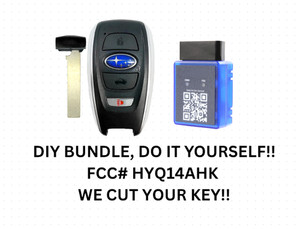 DIY BUNDLE FOR SUBARU SMART KEY FORESTER, XV, OUTBACK, WRX STI HYQ14AHK