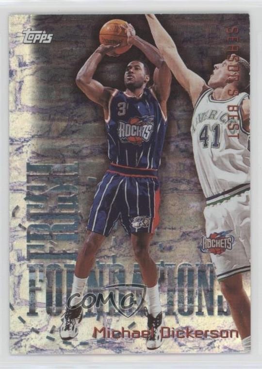 1999-00 Topps Season's Best Fresh Foundations Michael Dickerson #SB30 1fj6