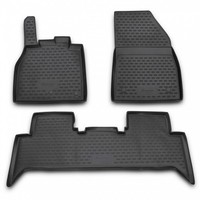 Gummi-FußMatten Renault Scenic 2009-2016 Novline Passgenau Auto Set