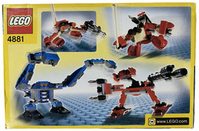 LEGO 4881 Creator Designer Set Robo Platoon Set New w Box Creasing 2004