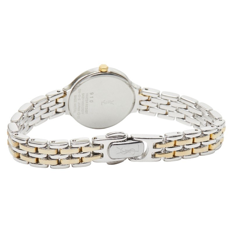 YVES SAINT LAURENT Watches 5421-H08070Y Japan Quartz white dial Women 【Used】 thumbnail 5