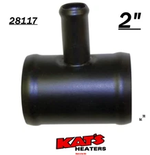 Kat's 28117 Engine Heater Lower Hose Connector 2", Hy-Capacity part # HK28117