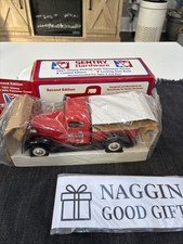 1937 SENTRY Hardware Chevy Pick-Up Truck Bank w/ Tonneau Cover-SpecCast 1995 NIB