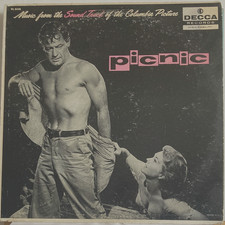 Picnic Soundtrack 1956 Mono LP Kim Novak Sexy Cheesecake William Holden Beefcake