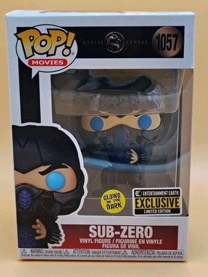 Funko Pop! Vinyl: Mortal Kombat - Sub-Zero GITD Ent. Earth Exclusive Figure 