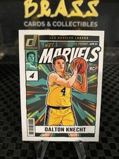 Dalton Knecht 2024-25 Donruss Net Marvels Gold Press Proof Rookie Card No. 3