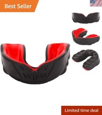 High-Performance Red/Black Challenger Mouthguard - Lightweight & Comfortable Fit
