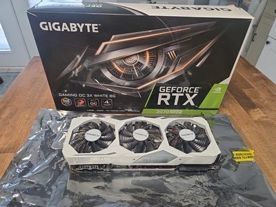 Gigabyte Gaming OC 3x white 8gb 2070 super