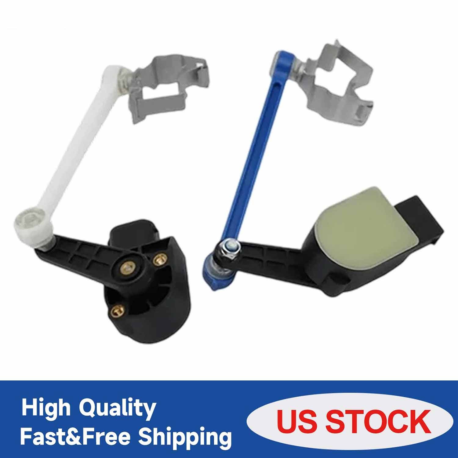 Pair Front Left&Right Height Level Sensor For 2001-05 Audi A6 C5 Allroad Quattro