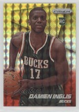 2014-15 Panini Prizm Yellow & Red Mosaic Prizm Damien Inglis #299 6h5