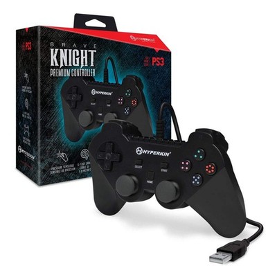 Hyperkin Brave Knight Premium Controller USB Wired Ergonomic for PS3, PC & Mac