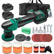 Akku Poliermaschine 12V Rotierend Orbitale Bürstenloser Motor Mini Kit