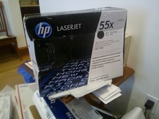 HP 55X CE255X Black Genuine Original Laser DATE 11/2025