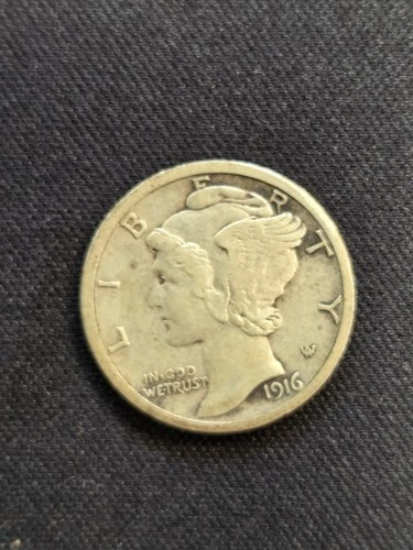 1916-S Mercury Dime Good