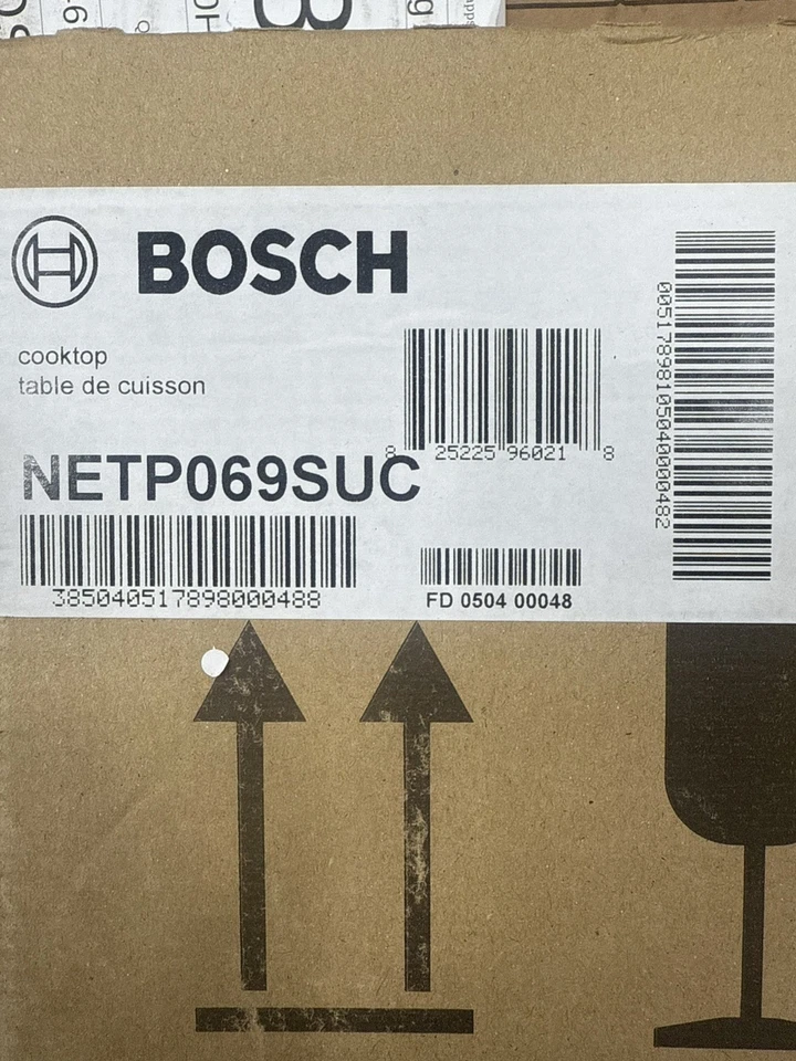 Bosch Benchmark Series 30 en 5 quemadores superficie lisa placa eléctrica negra Foto 2 de 3