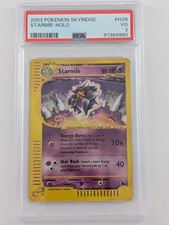 Pokemon Starmie Holo - PSA 3 - Skyridge #H28 - Good on eBay