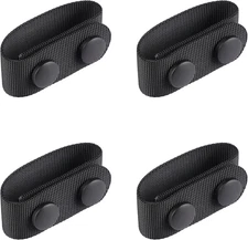 TACNEX Duty Belt Keepers W/Double Snaps for 1.5"/1.75"/ 2"/2.25" Wide Utility Be