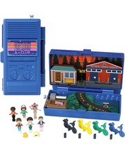 Polly Pocket Collector Playset, Stranger Things with 6 Dolls And 10 Accessories