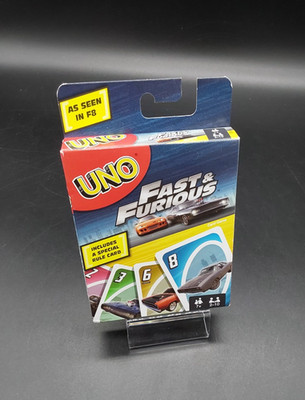 UNO - FAST & FURIOUS EDITION - 2016 - MATTEL - NEU & OVP -