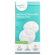 Advanced Disposable Nursing Pads, 60 Pads