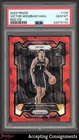 2023-24 Panini Prizm Prizms Red Ice #136 Victor Wembanyama RC Rookie PSA 10 GEM
