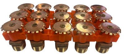 LOT OF 15~ Viking VK532 Upright Sprinkler 3/4''NPT Brass F3-XS