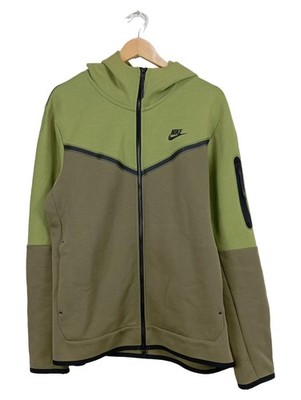 Nike Tech Fleece Kapuzenjacke Herren Gr. L/40 Grün Trainingsjacke