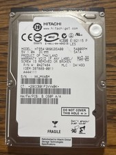 HTS541080G9SA00 GENUINE HITACHI HARD DRIVE 80GB 5400RPM SATA 2.5"