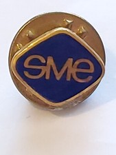 Vntg Lapel Tie Pin Employee Award Society of Manufacturing Engineers (SME) Blue