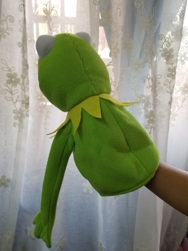 The Muppet Show Kermit the Frog felpa marioneta de mano juguete 40 cm - Imagen 4 de 4